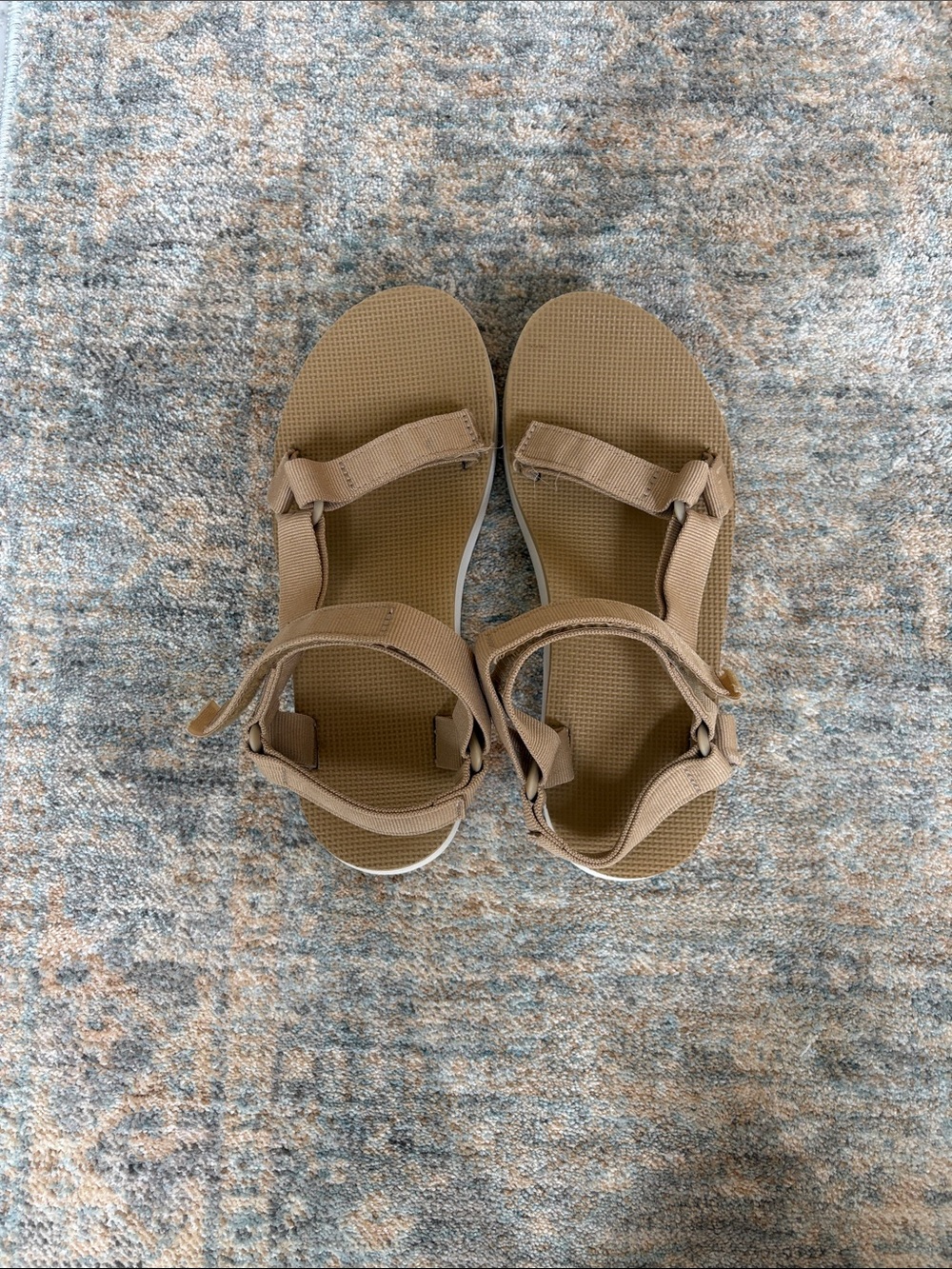 Teva Women's Tan Strappy Outdoor Sandals
